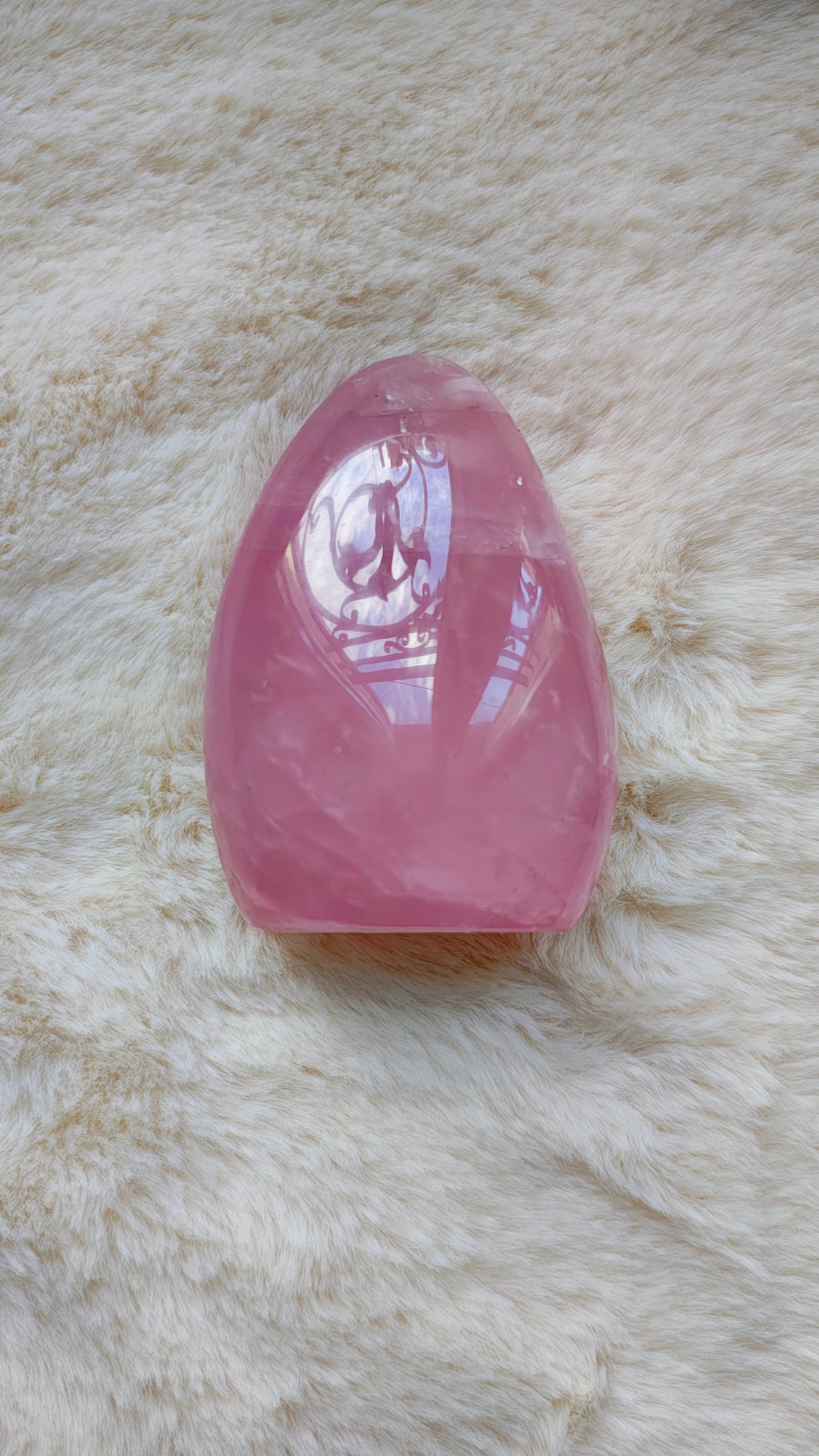 Quartz Rose - Forme Libre - Modèle 314