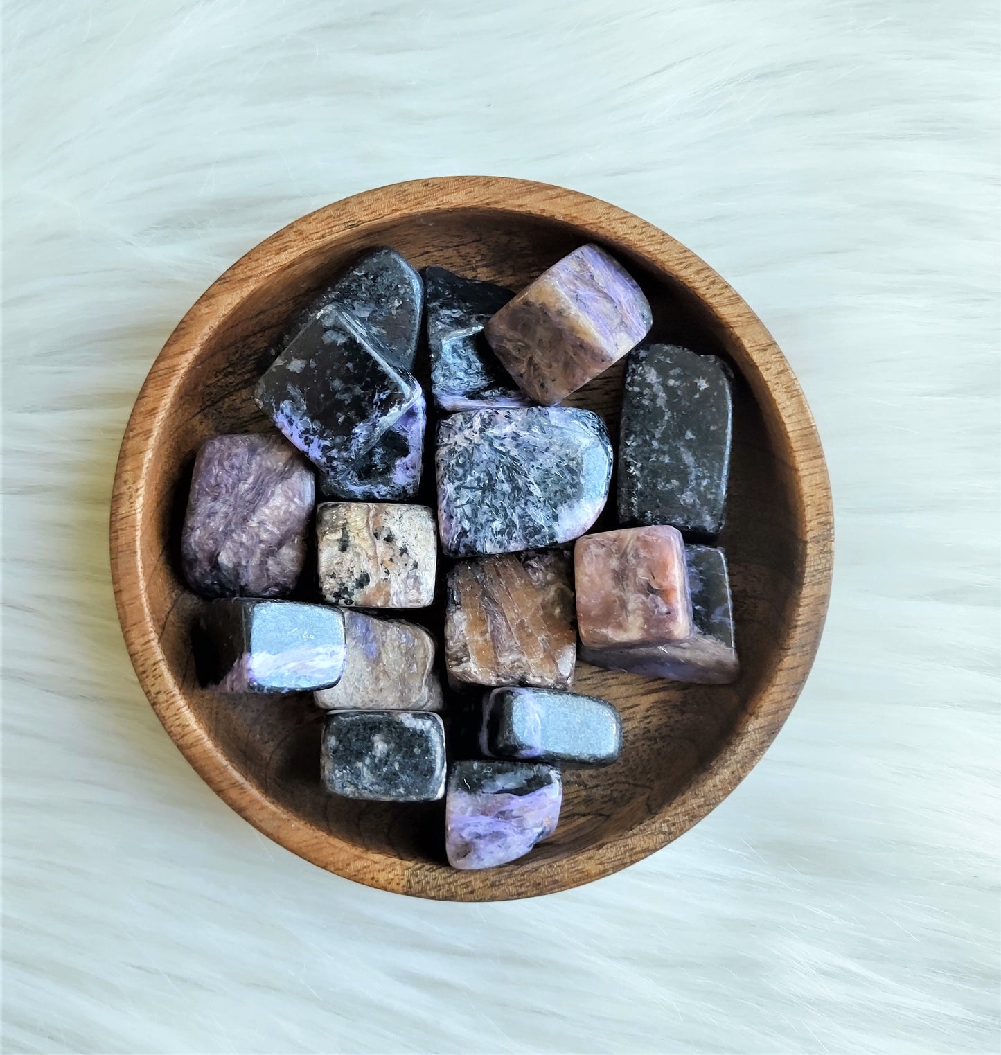 Charoïte - Pierre Roulée - Lithothérapie - Pierres Naturelles