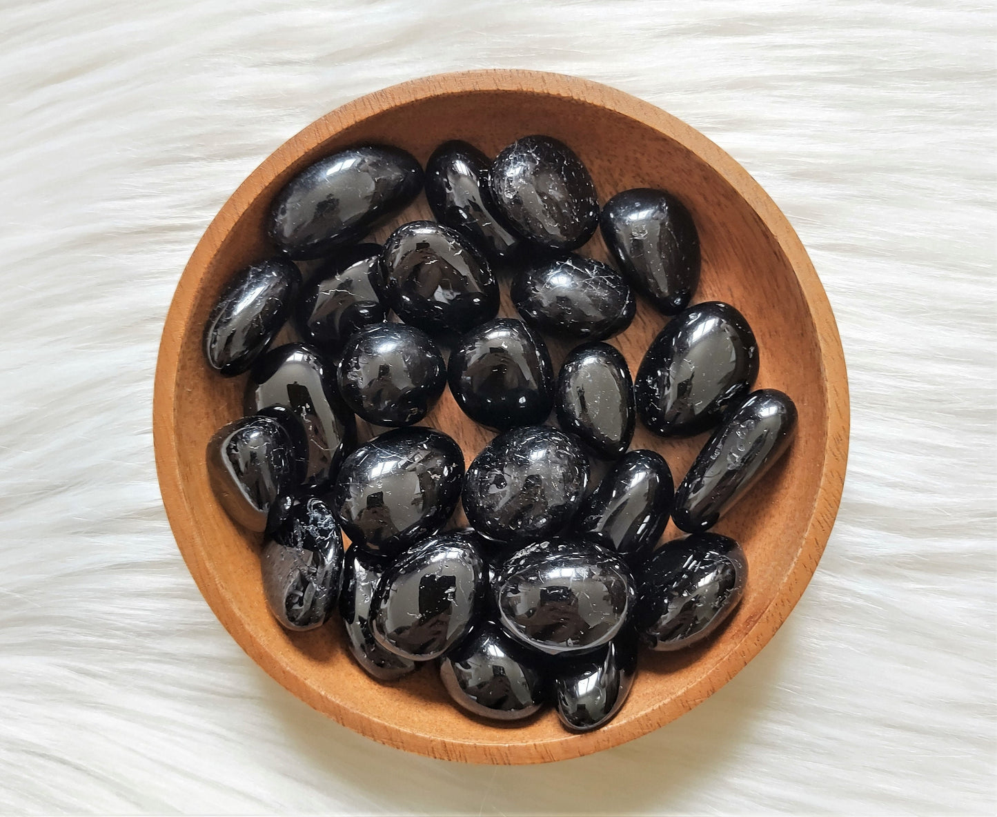 Tourmaline Noire - Pierre Roulée - Lithothérapie - Pierres Naturelles