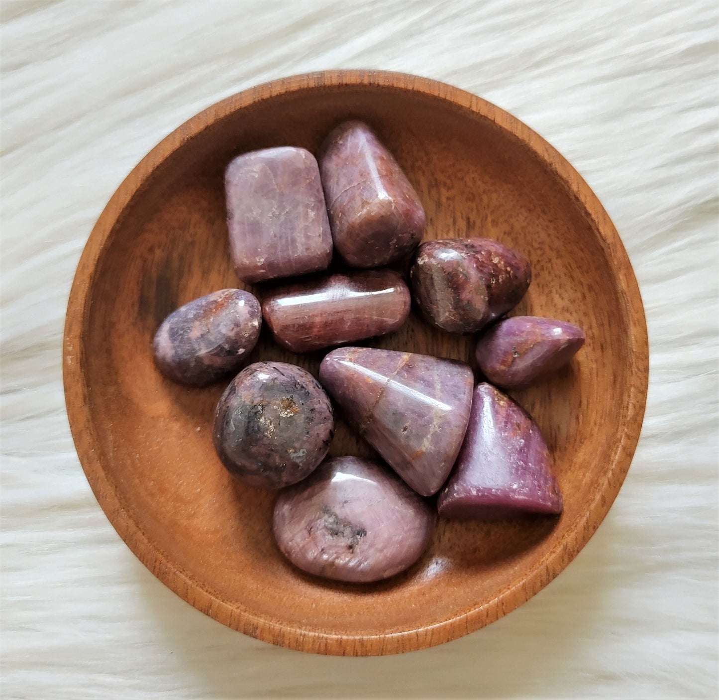 Rubis - Pierre Roulée