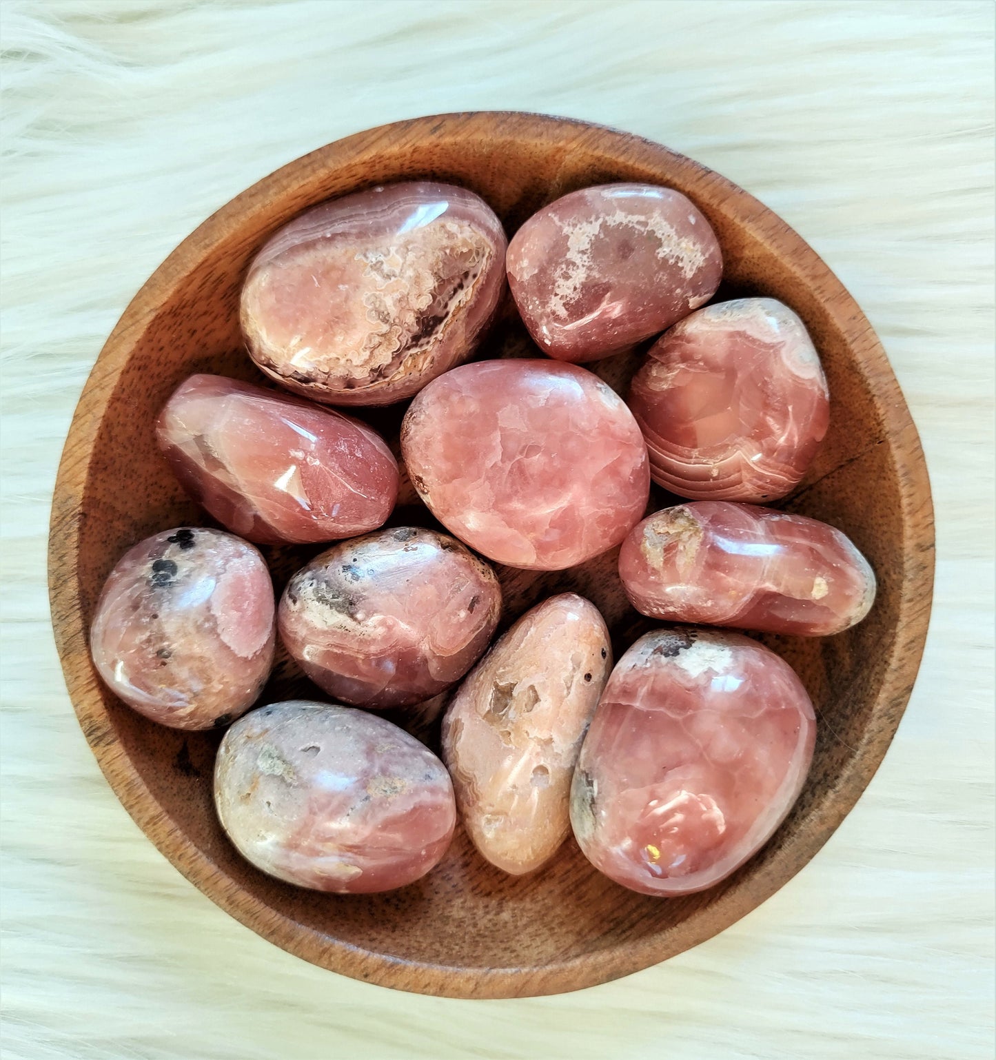 Rhodochrosite - Pierre Roulée