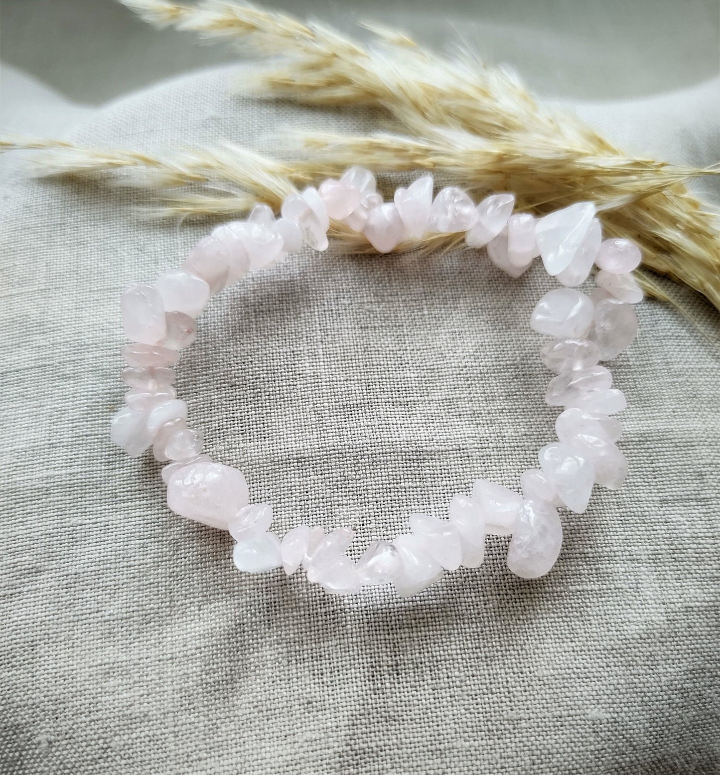 Quartz Rose - Bracelet Chips