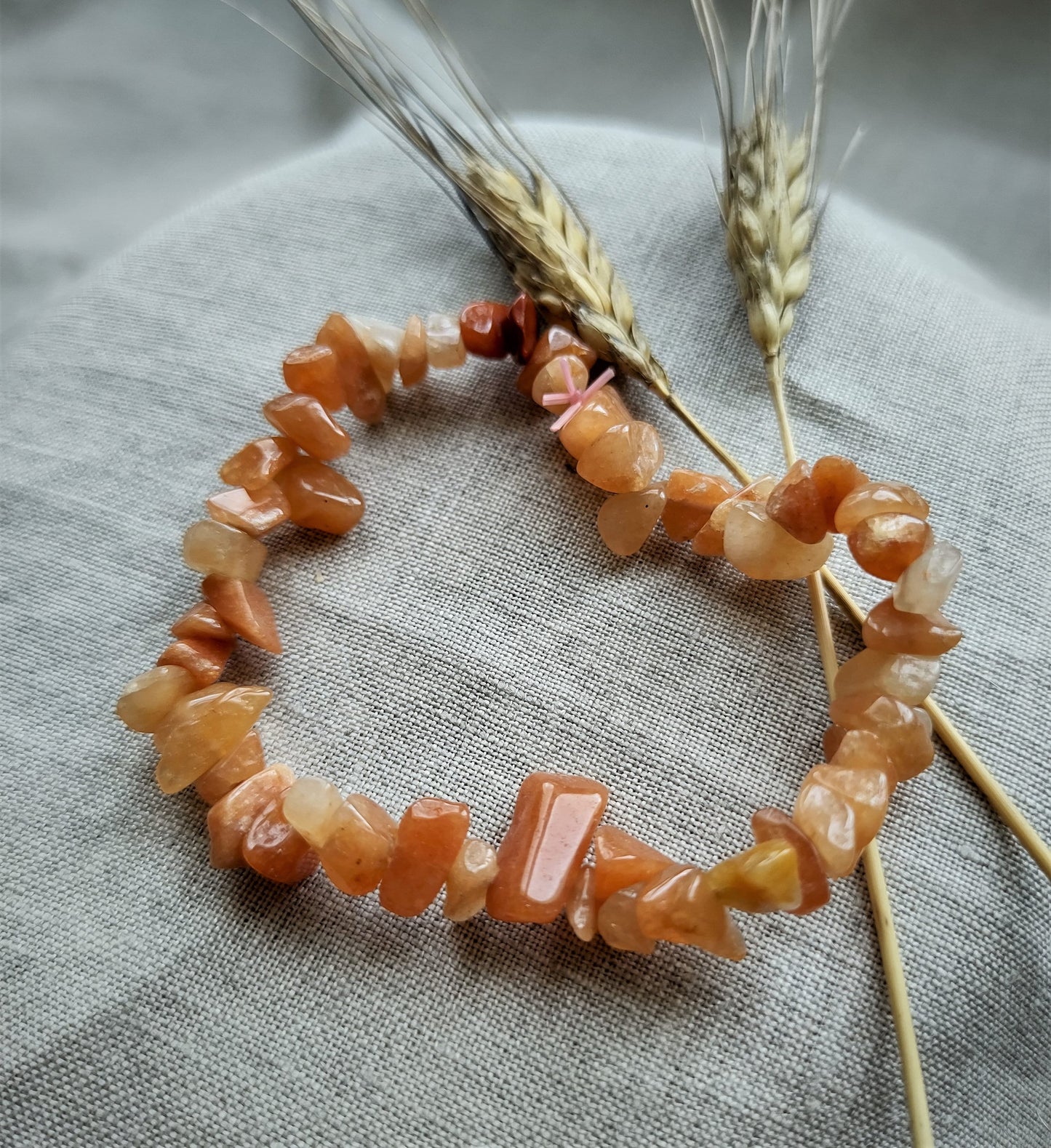 Aventurine Orange - Bracelet Chips