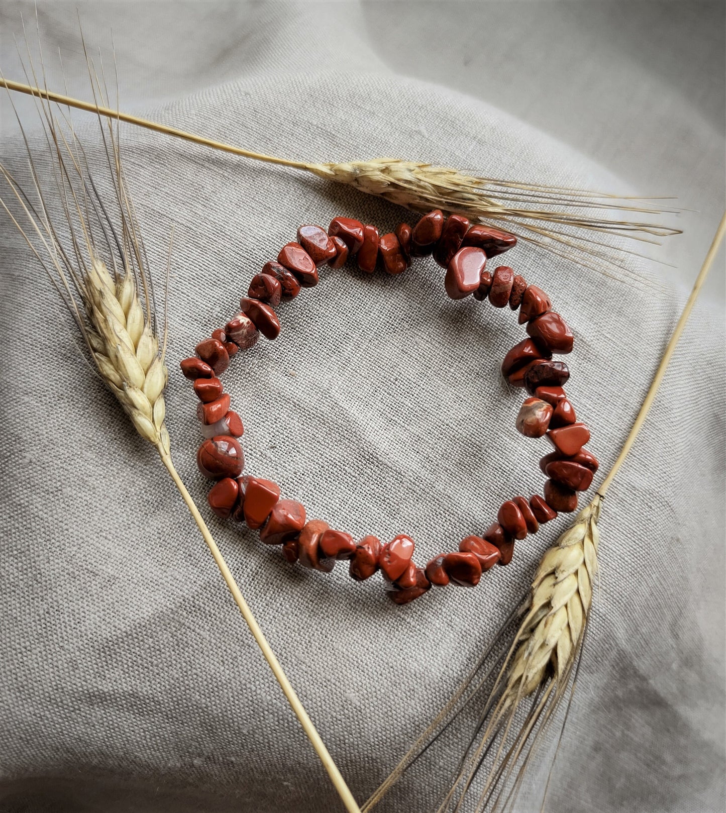 Jaspe Rouge - Bracelet Chips