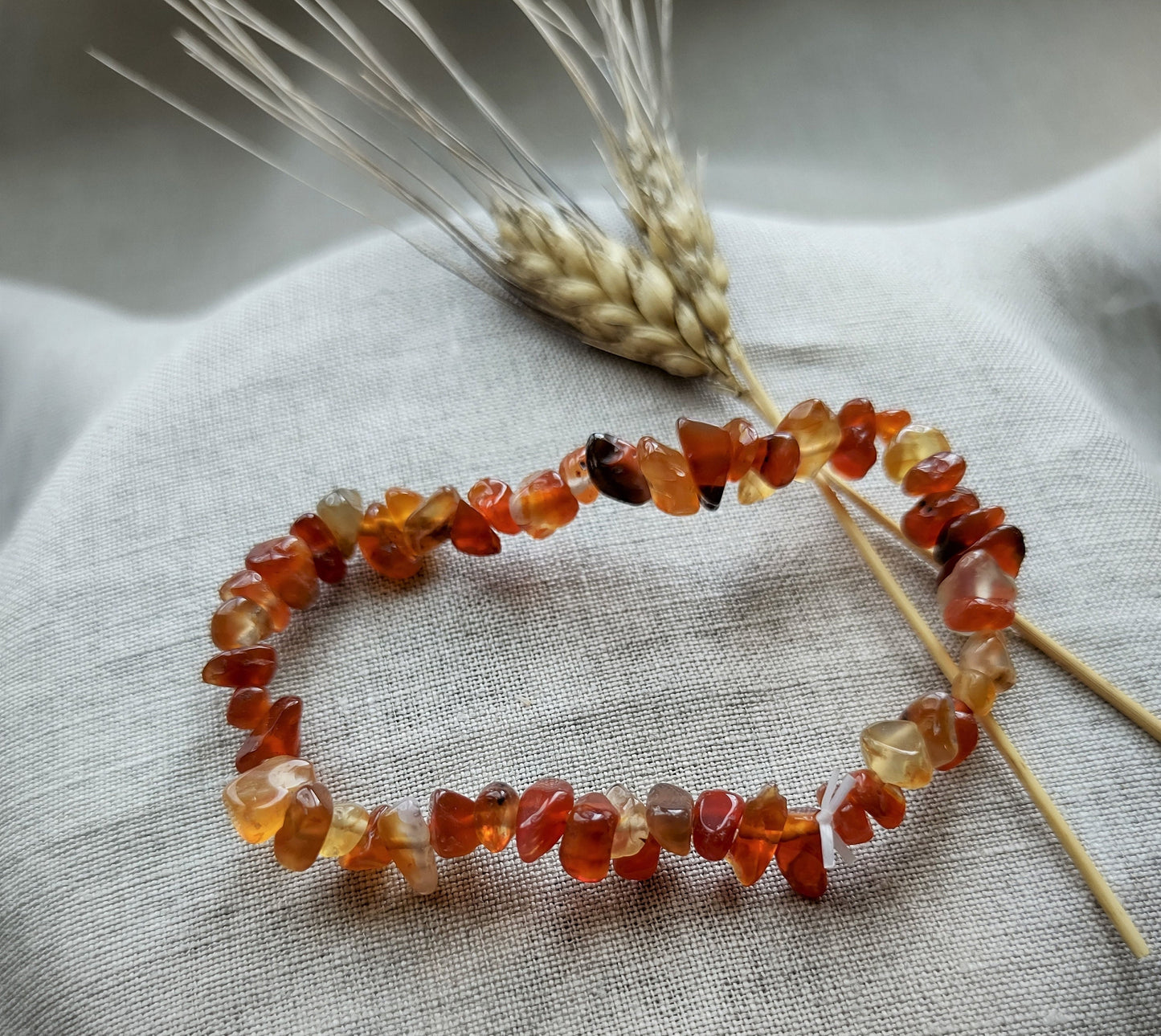 Carnelian - Chips Bracelet