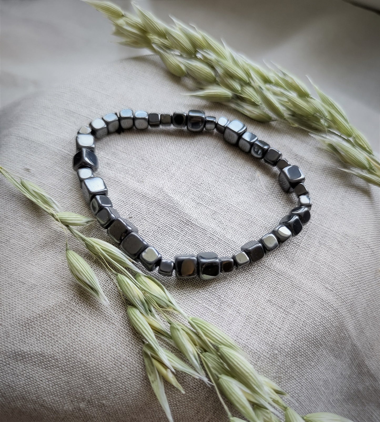 Hématite - Bracelet Chips