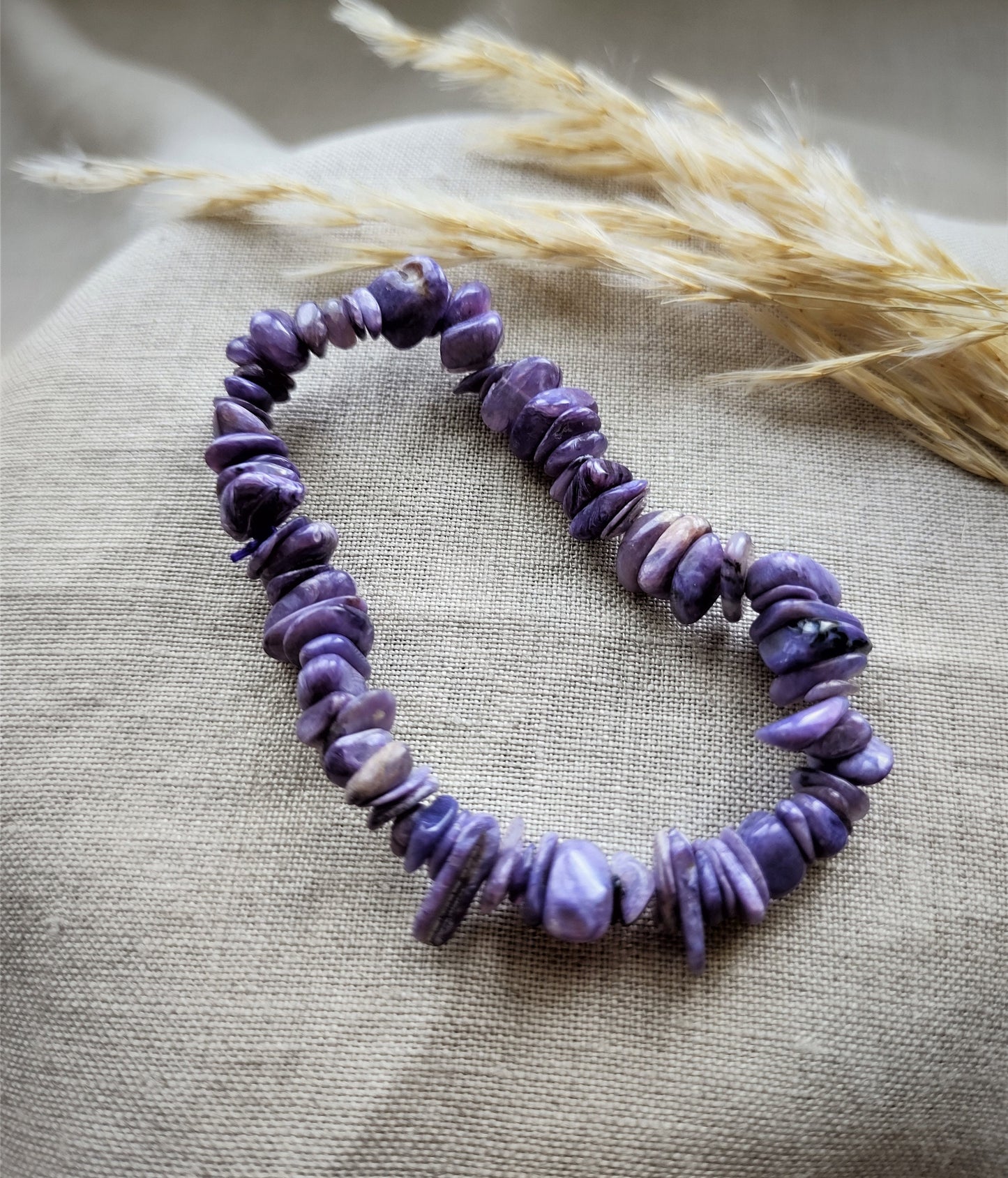 Charoite - Bracelet Chips