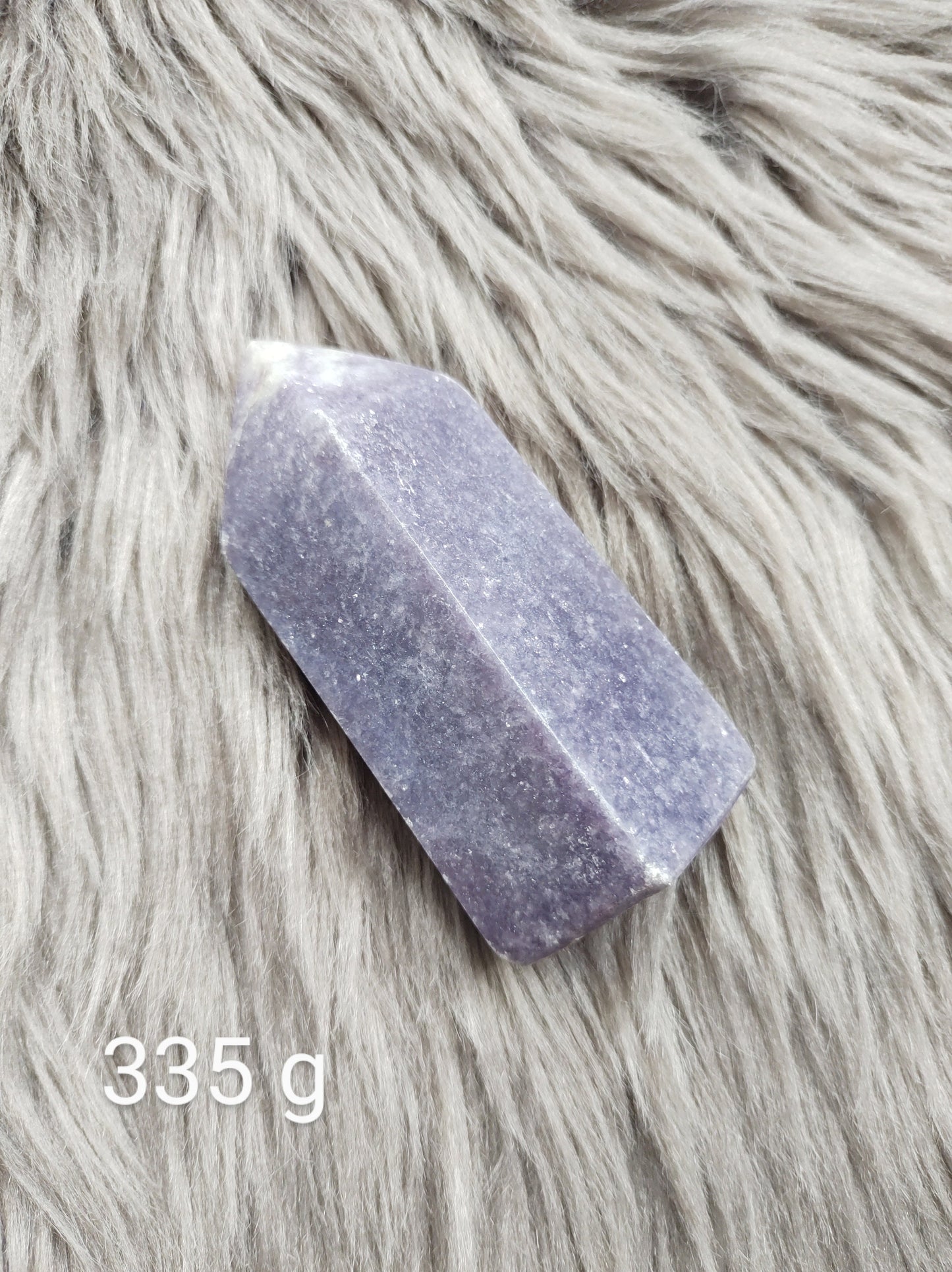 Lépidolite - Pointe - Lithothérapie - Pierres Naturelles