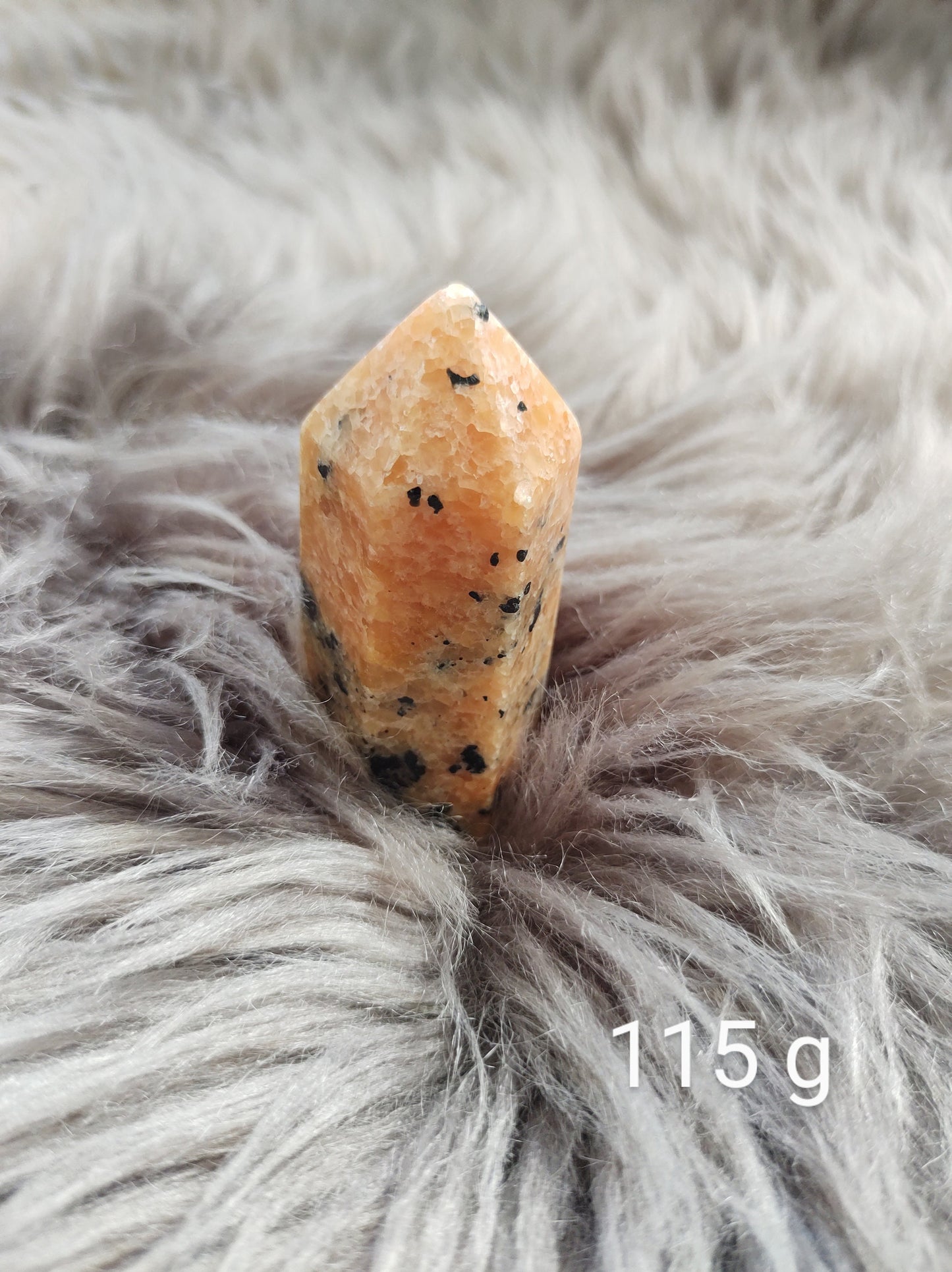 Calcite Orchidée - Pointe - Lithothérapie - Pierres Naturelles