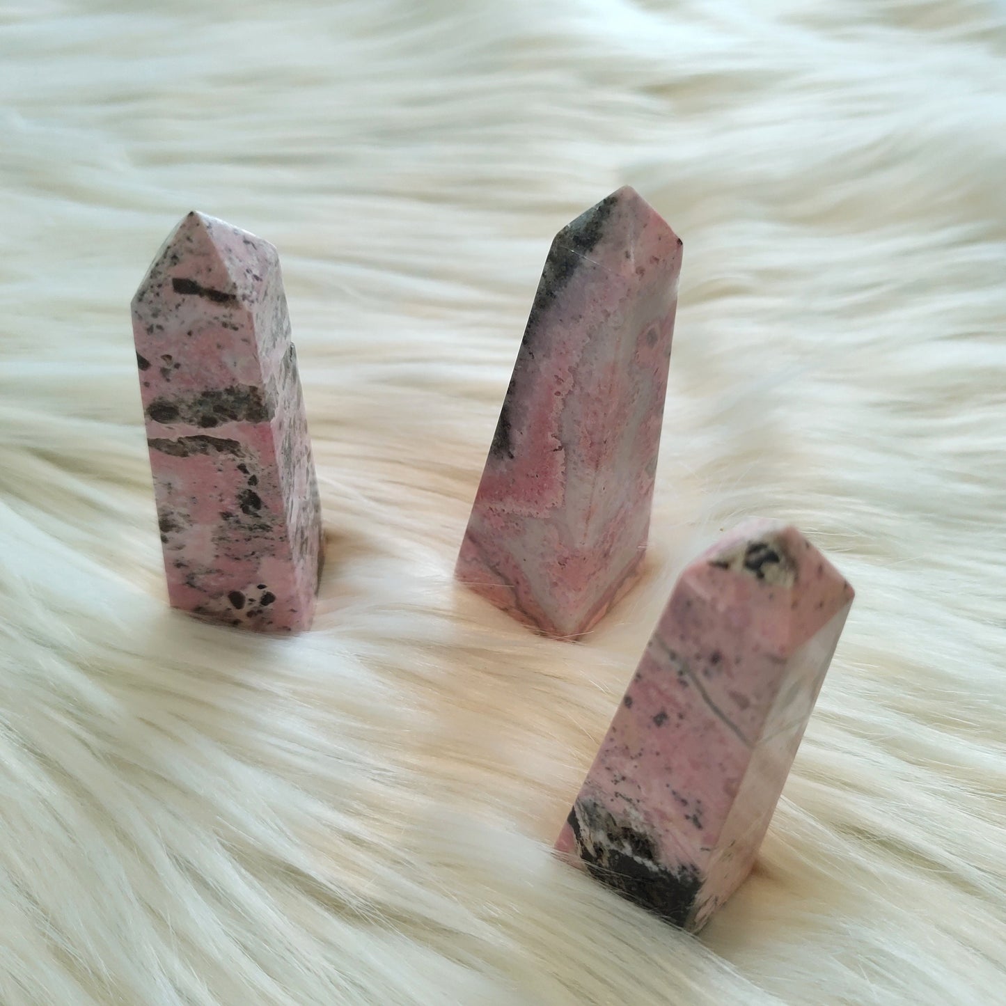 Rhodochrosite du Pérou - Obélisque