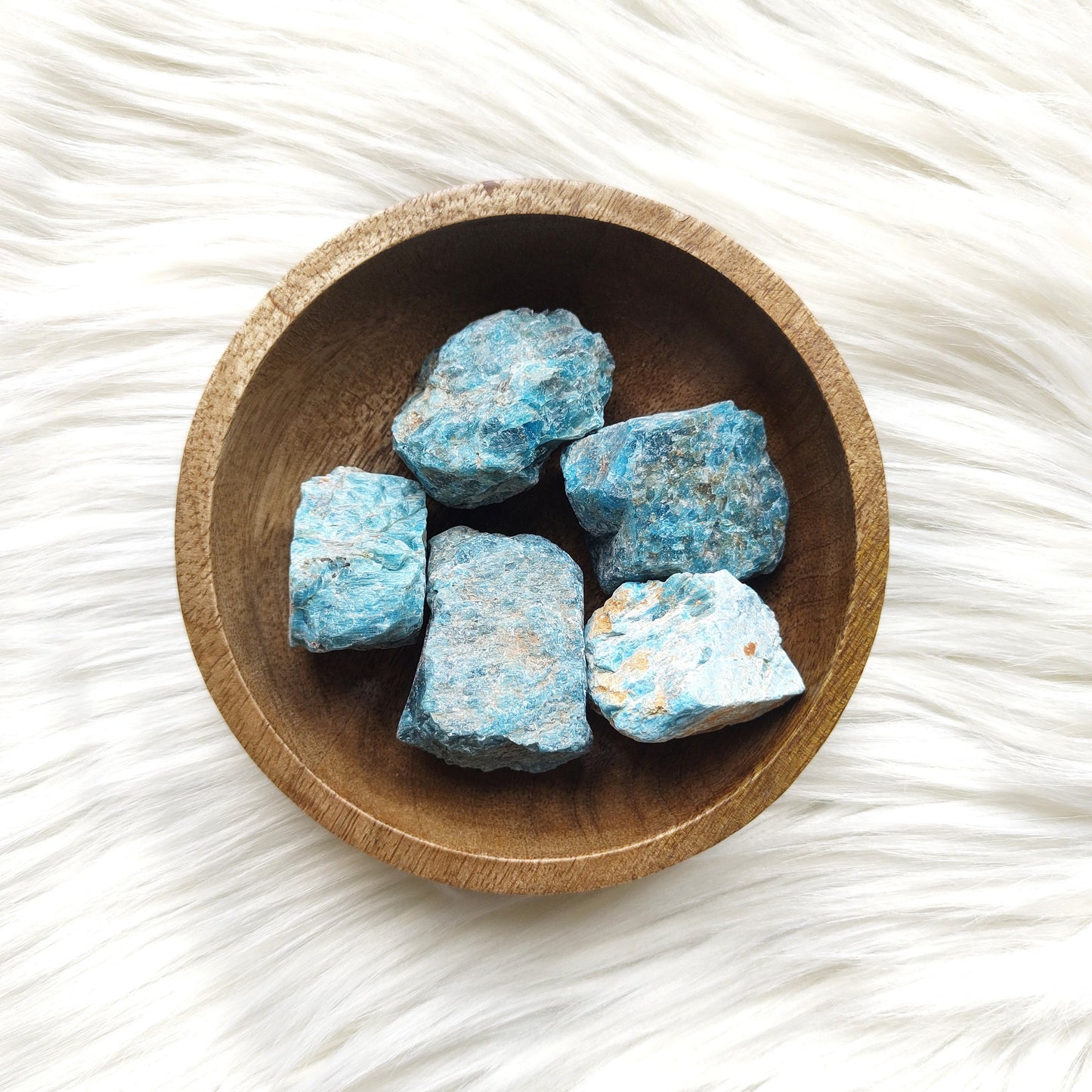 Apatite Bleue - Pierre Brute - Lithothérapie - Pierres Naturelles