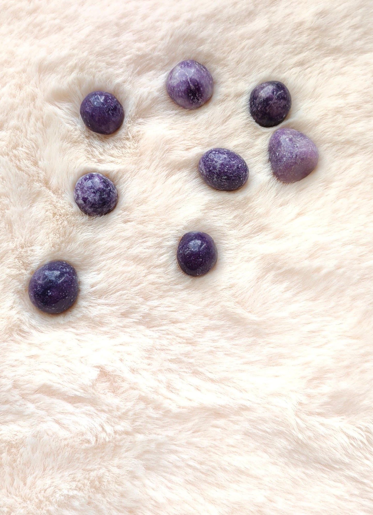 Lépidolite - Pierre Roulée - Lithothérapie - Pierres Naturelles - Transition - Libération - Changements - Guérison - Esprit - Médiumnité