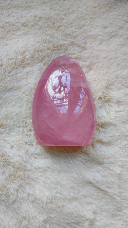 Rose Quartz - Free Form