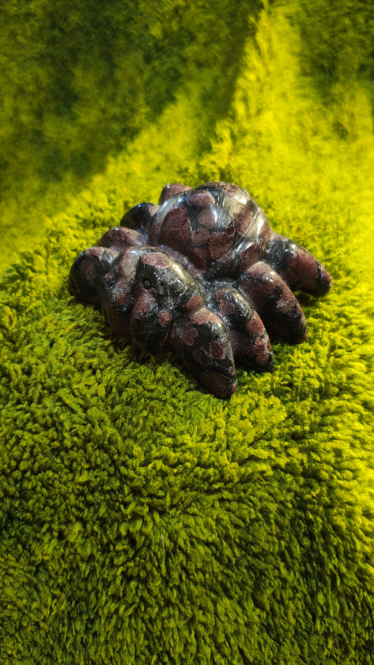 Grenat Almandin - Araignée