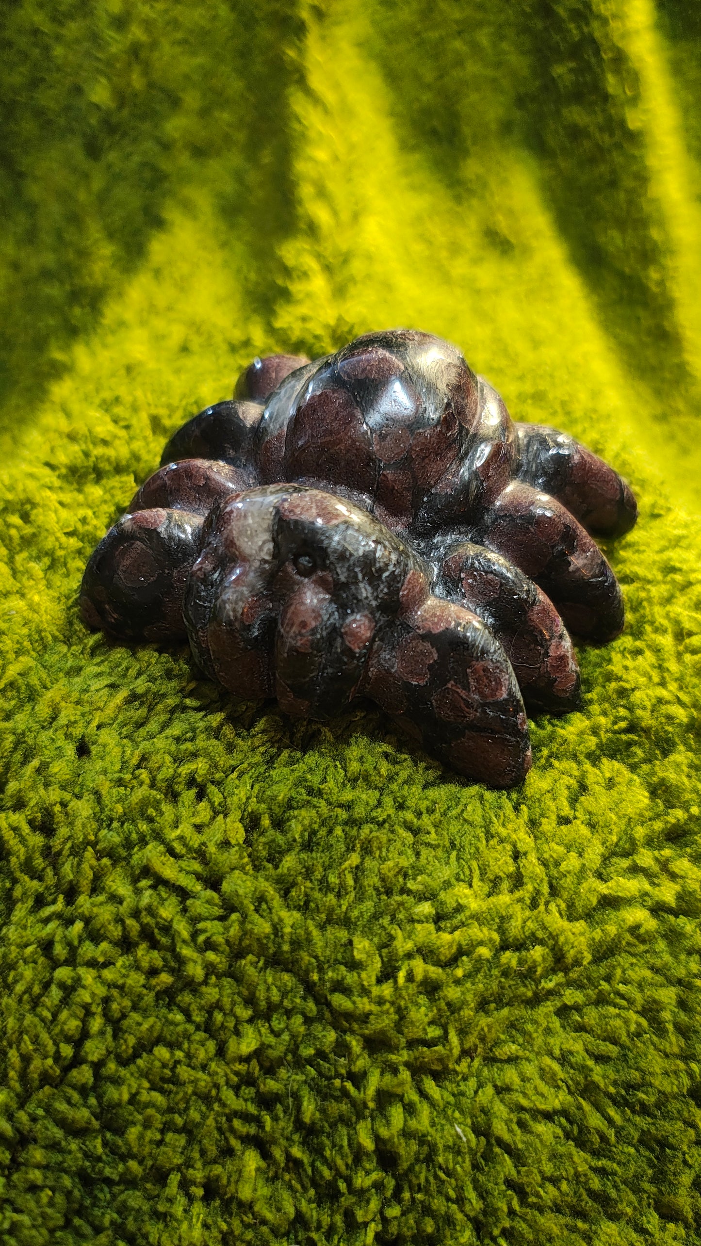 Grenat Almandin - Araignée