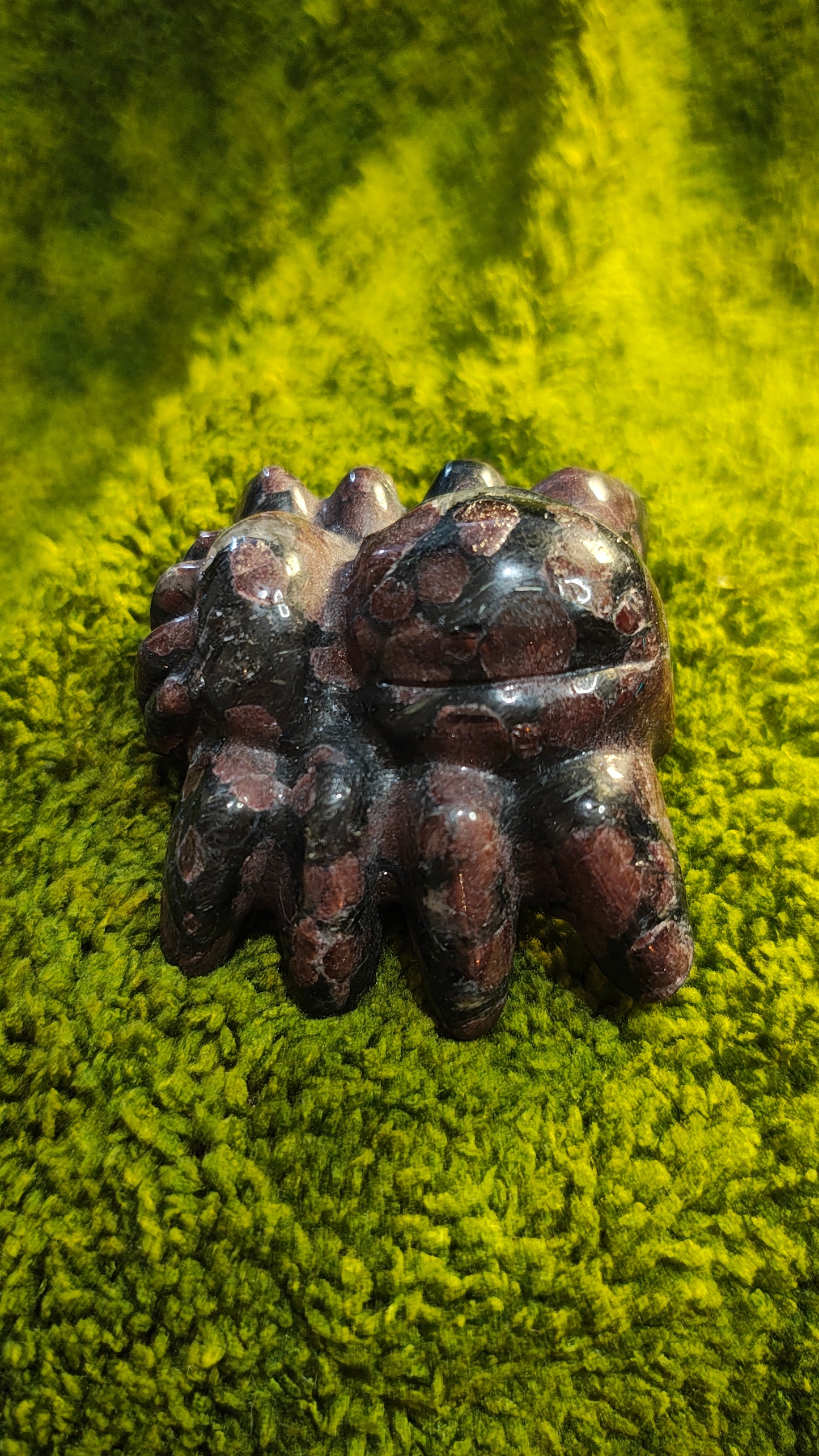 Grenat Almandin - Araignée
