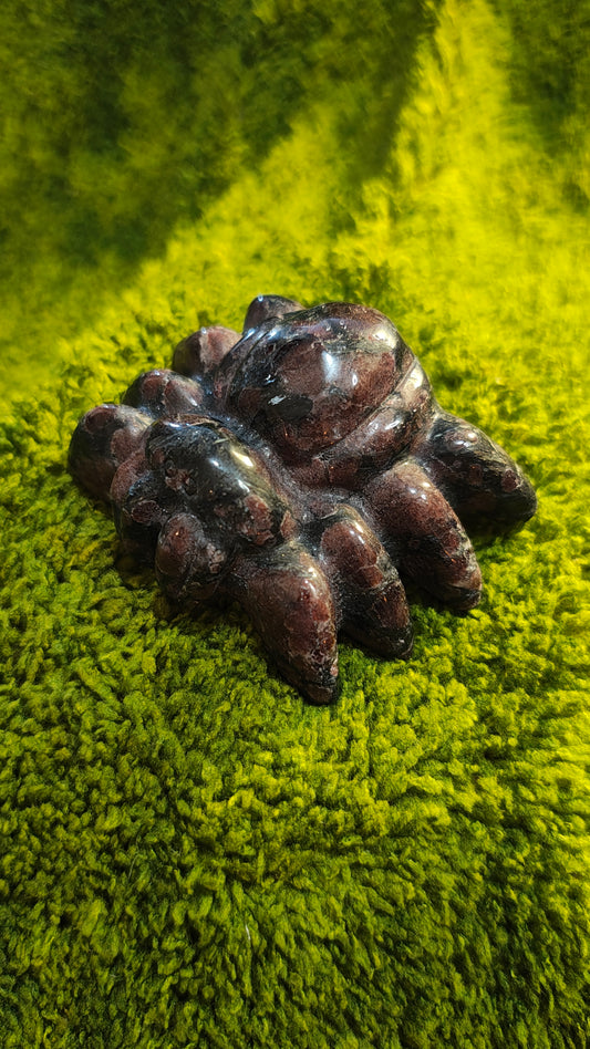 Grenat Almandin - Araignée