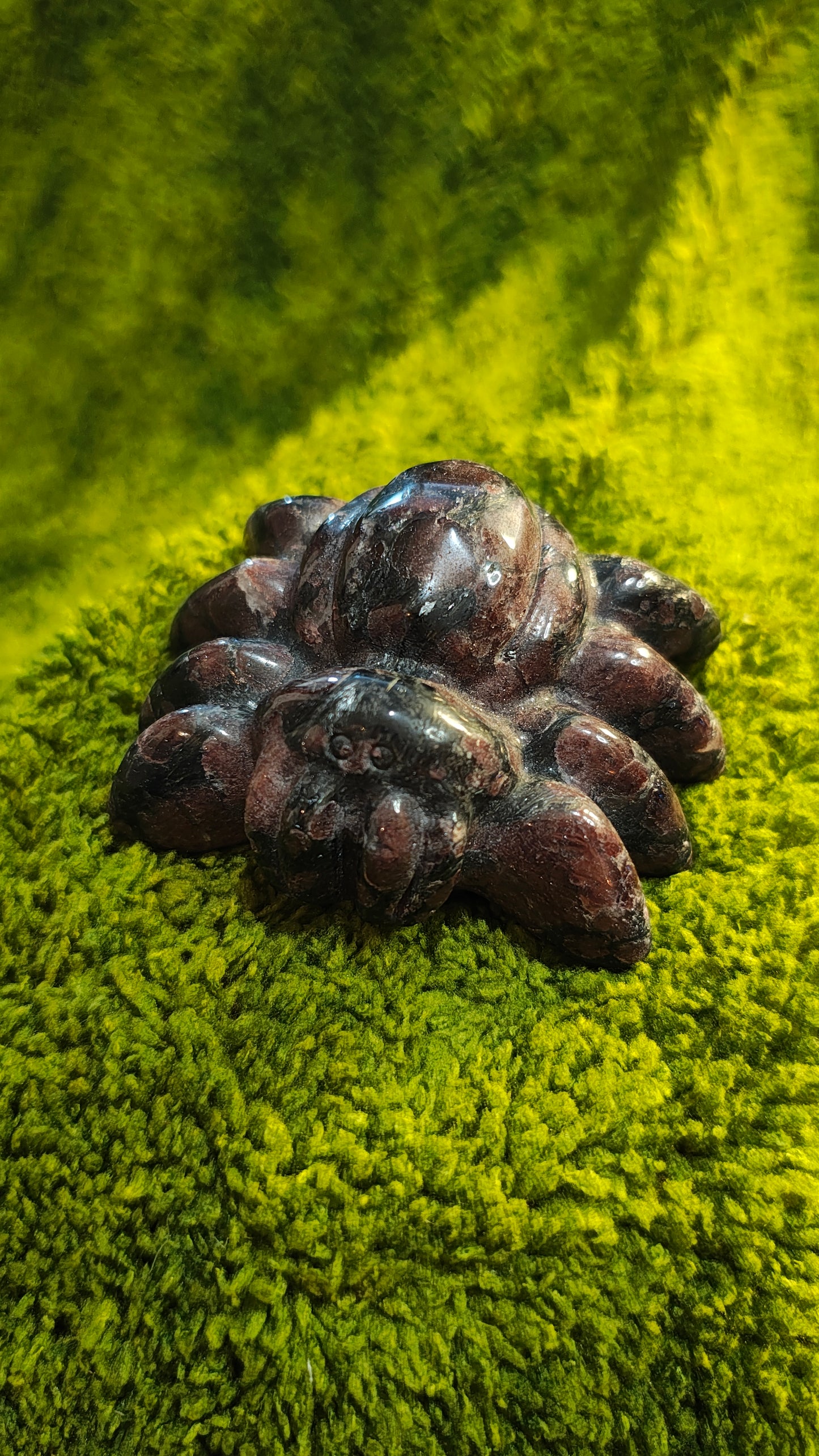 Grenat Almandin - Araignée