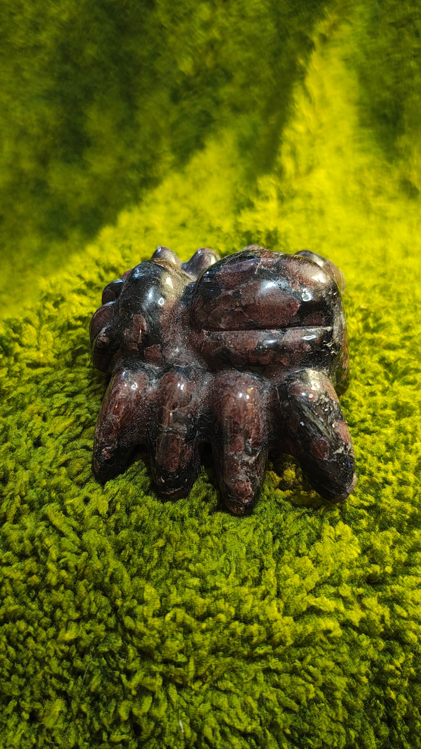 Grenat Almandin - Araignée