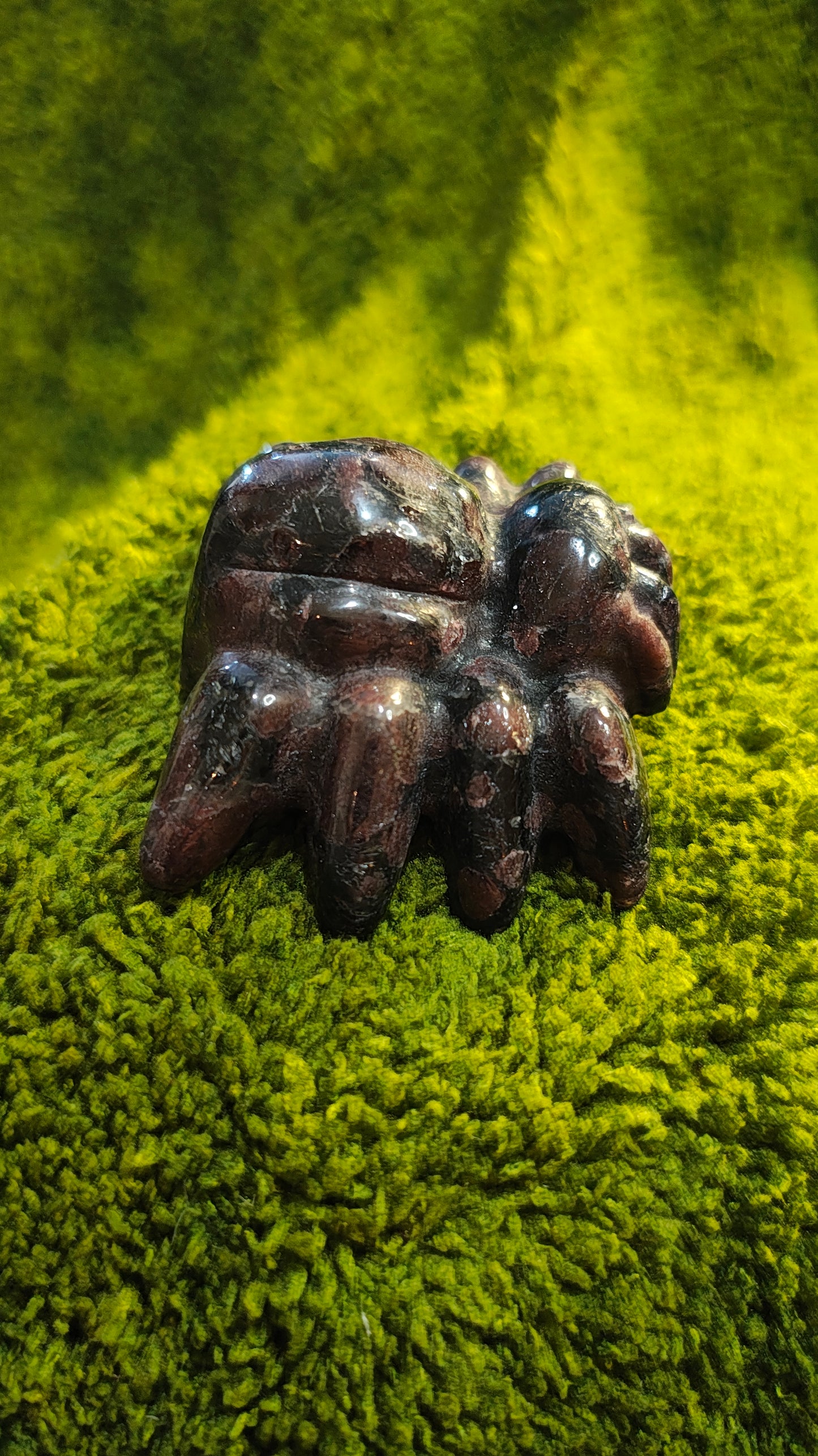 Grenat Almandin - Araignée