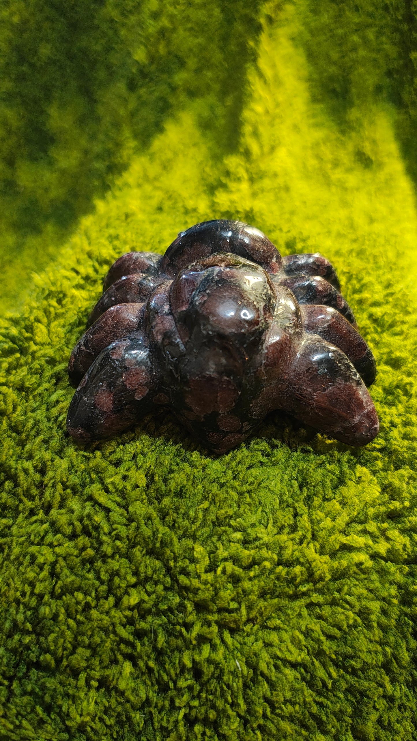 Grenat Almandin - Araignée