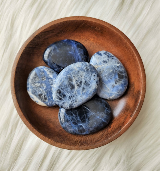 Sodalite - Pierre Plate - Lithothérapie - Pierres Naturelles