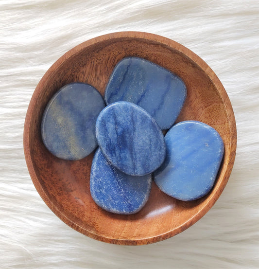 Blue Aventurine - Flat Stone