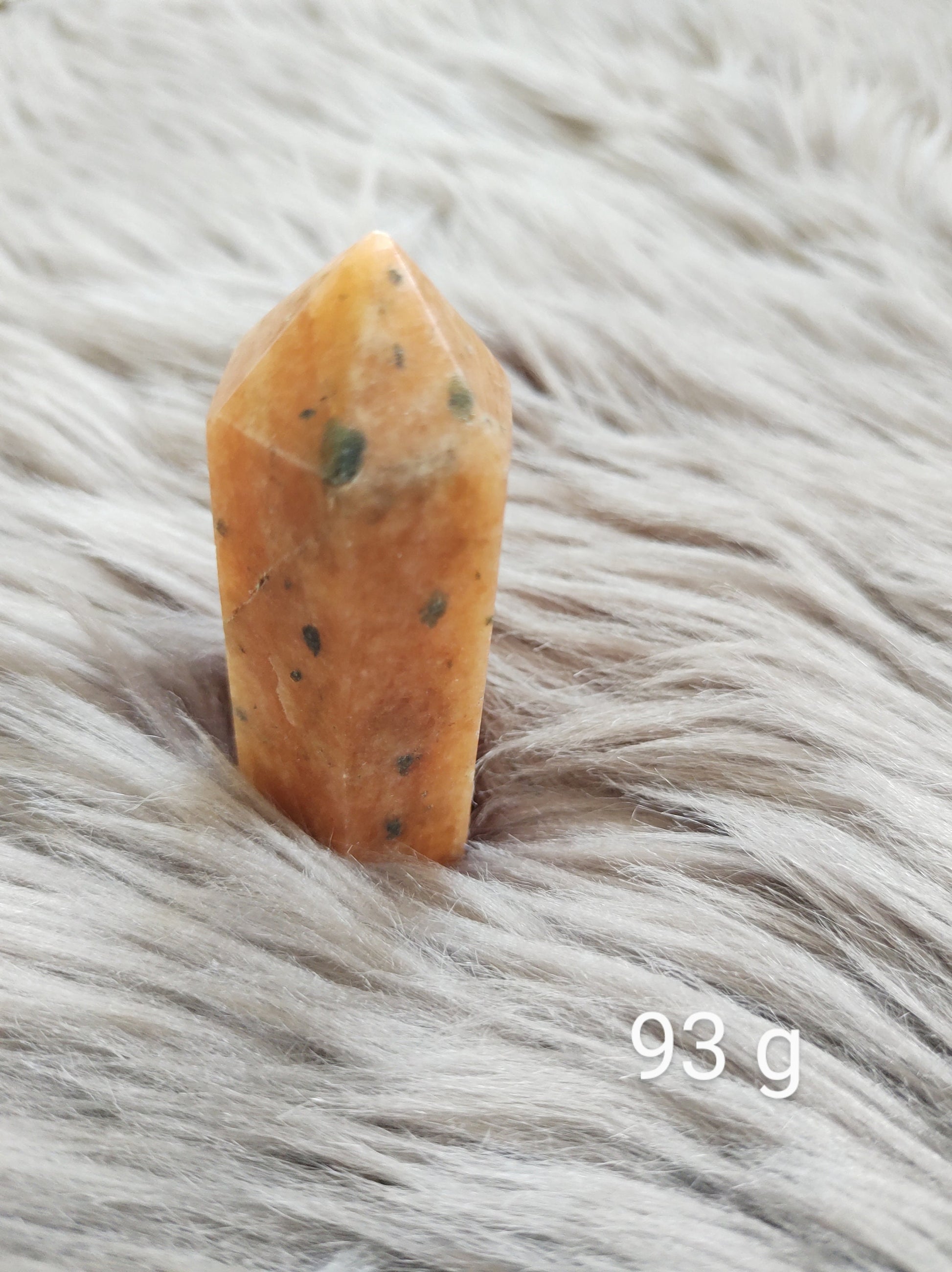 Calcite Orchidée - Pointe - Lithothérapie - Pierres Naturelles