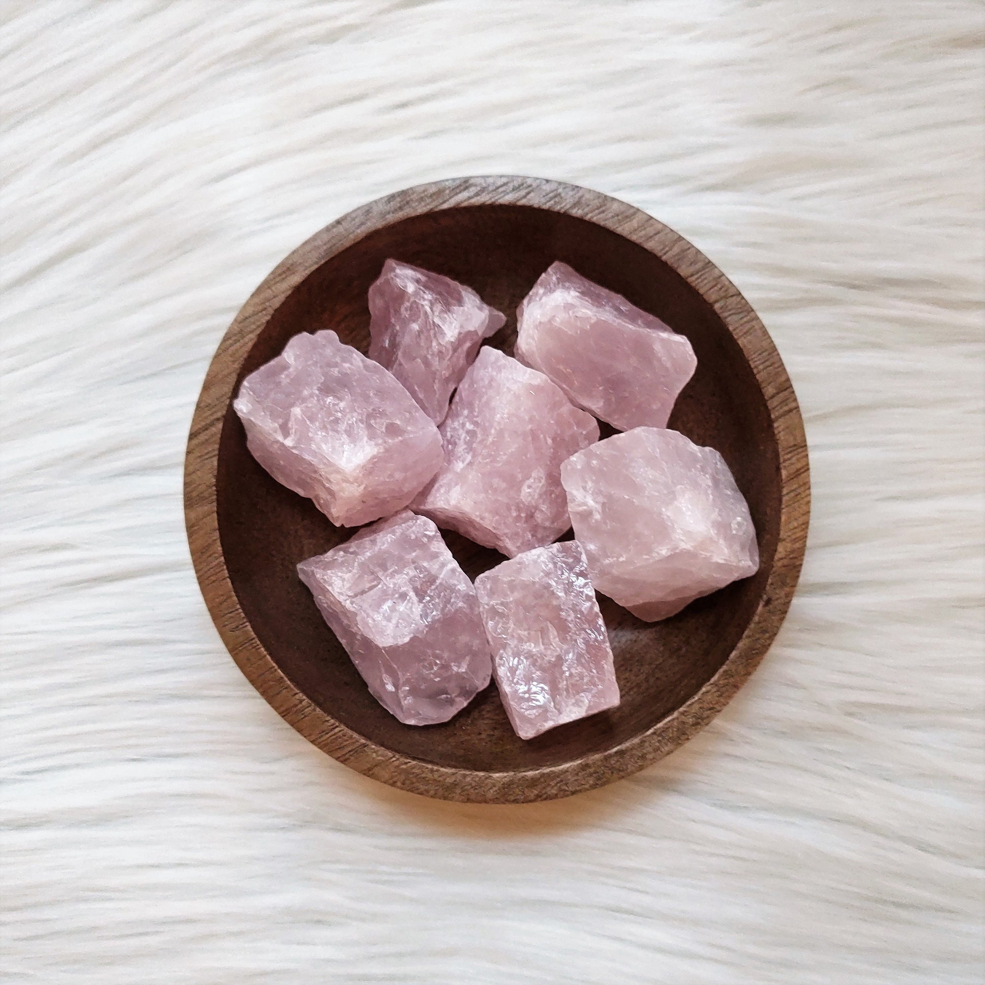 Quartz Rose - Pierre Brute - Lithothérapie - Pierres Naturelles