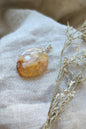 Agate Fleur de Cerisier - Pendentif - Lithothérapie - Pierres Naturelles - Epanouissement - Renaissance - Sérénité - Lâcher-Prise - Modèle D